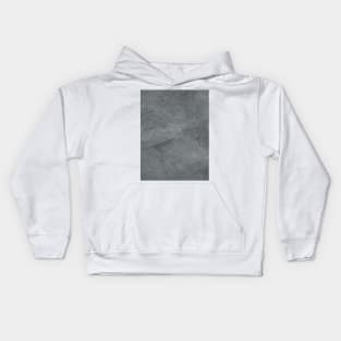 grey metallic texture background Kids Hoodie